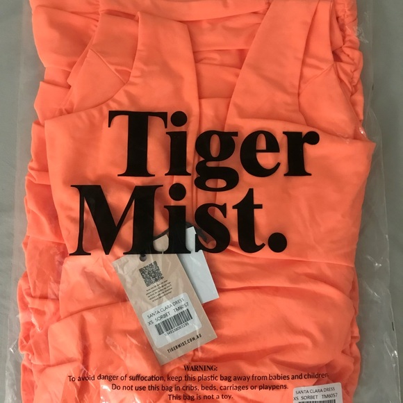 TIGER MIST Santa Clara Bodycon mini dress - Sorbet - Picture 9 of 9